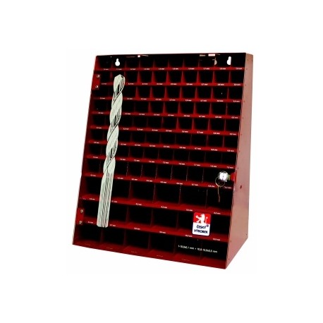 Velký prodejní box s vrtáky, 1-13mm 860 kusů, ČSN 221121RNHSS pasi