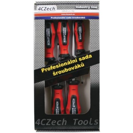 Set of screwdrivers PL, 5 pcs, profi, cardboard box