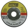 Grinder disk 125x6.4x22 for aluminium 25 pcs per package